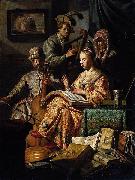 Rembrandt, The Music Party